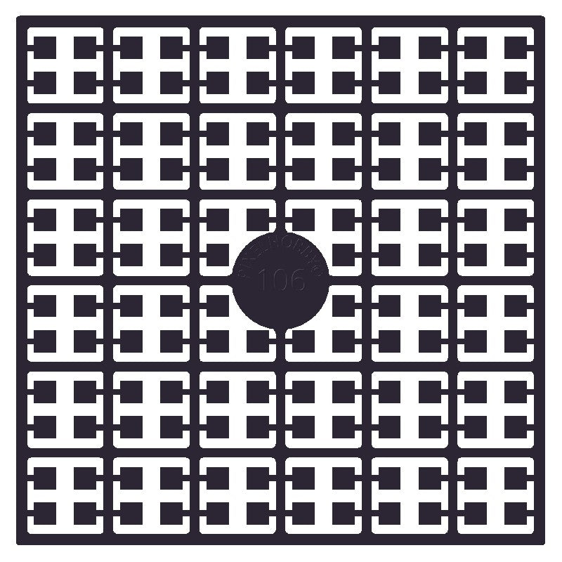 Pixelmatje - purperviolet 106