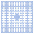 Pixelmatje - duivenblauw licht 109