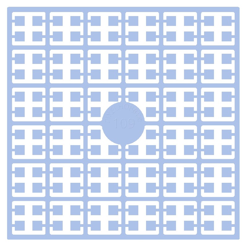 Pixelmatje - duivenblauw licht 109