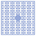 Pixelmatje - lavendelblauw extra licht 111