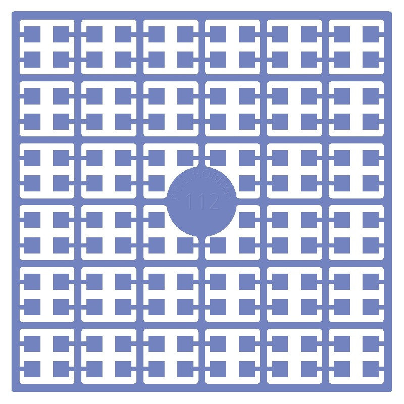 Pixelmatje - duivenblauw 112