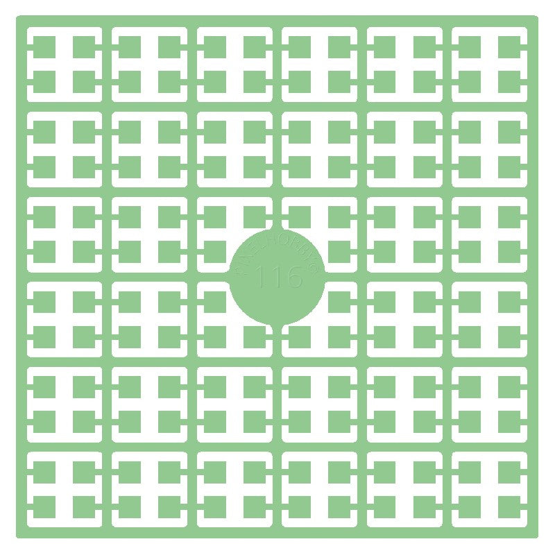 Pixelmatje - mintgroen 116