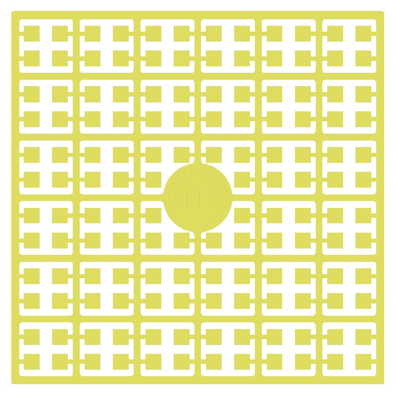 Pixelmatje - limoengeel 117