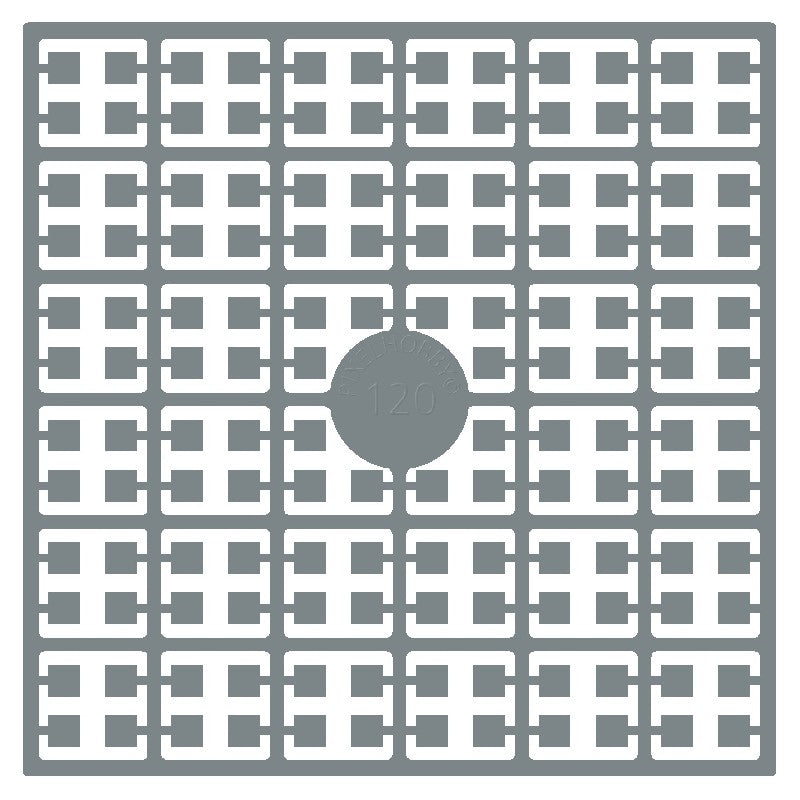 Pixelmatje - muisgrijs 120