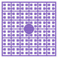 Pixelmatje - lavendel donker 122