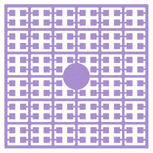 Pixelmatje - lavendel licht 124