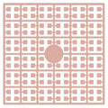Pixelmatje - schelpenroze heel licht 129