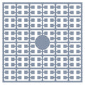 Pixelmatje - staalgrijs licht 141
