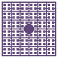 Pixelmatje - violet donker antiek 147
