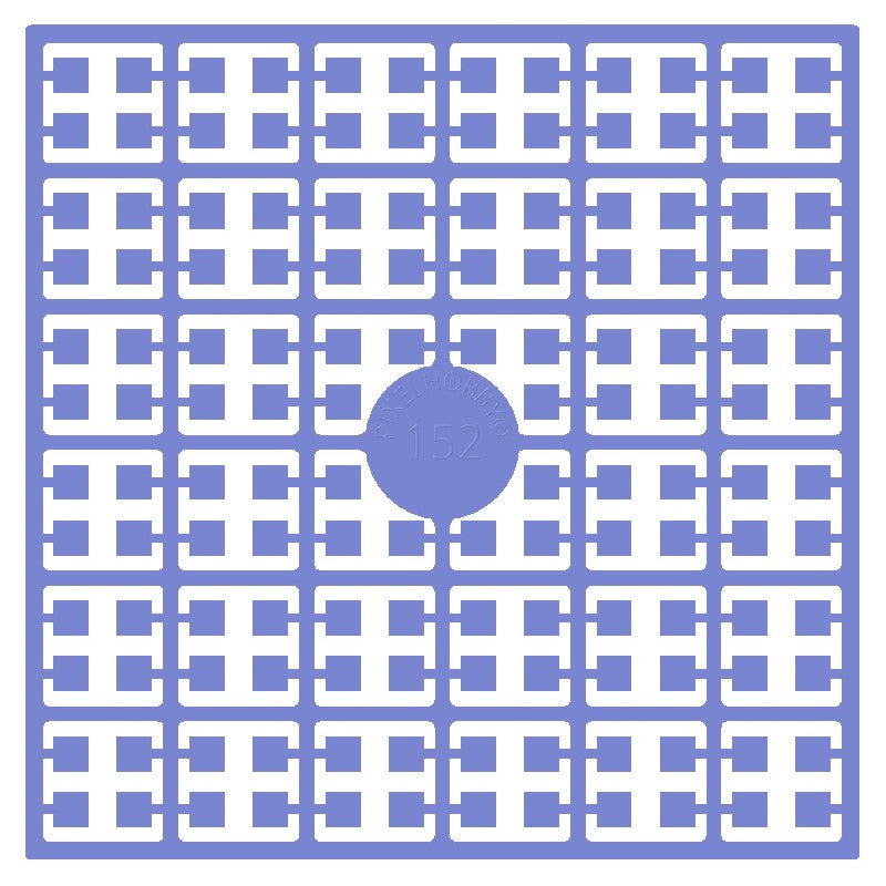 Pixelmatje - blauwviolet licht 152