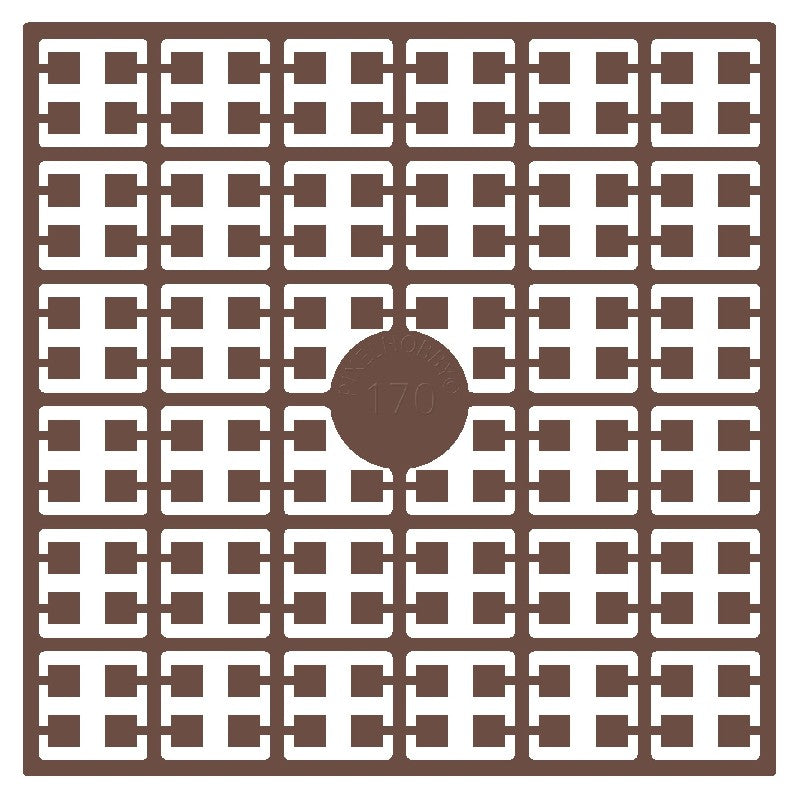 Pixelmatje - leverkleur donker 170