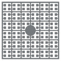 Pixelmatje - granietgrijs 172