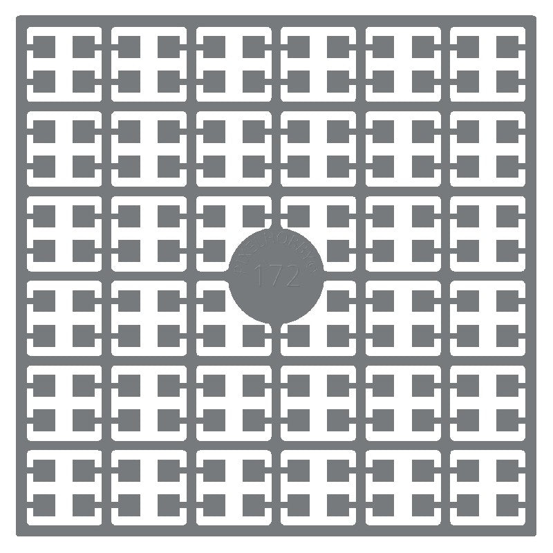 Pixelmatje - granietgrijs 172
