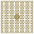 Pixelmatje - hazelnootbruin extra licht 175