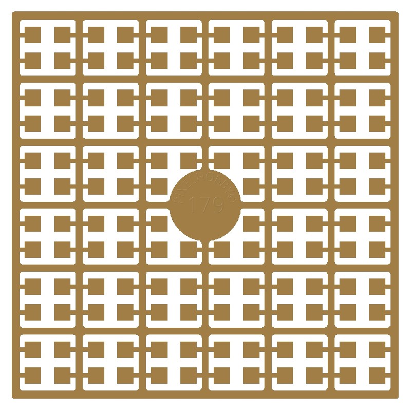 Pixelmatje - caramel donker 179