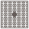 Pixelmatje - schelpengrijs donker 183