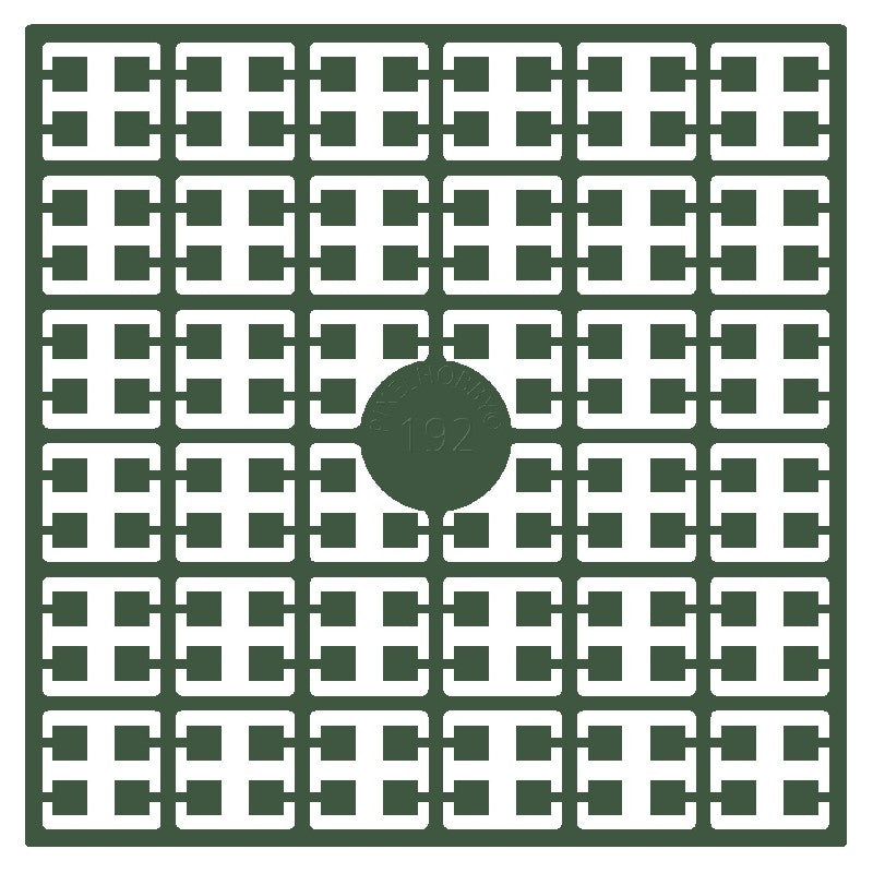 Pixelmatje - blauwgroen 192