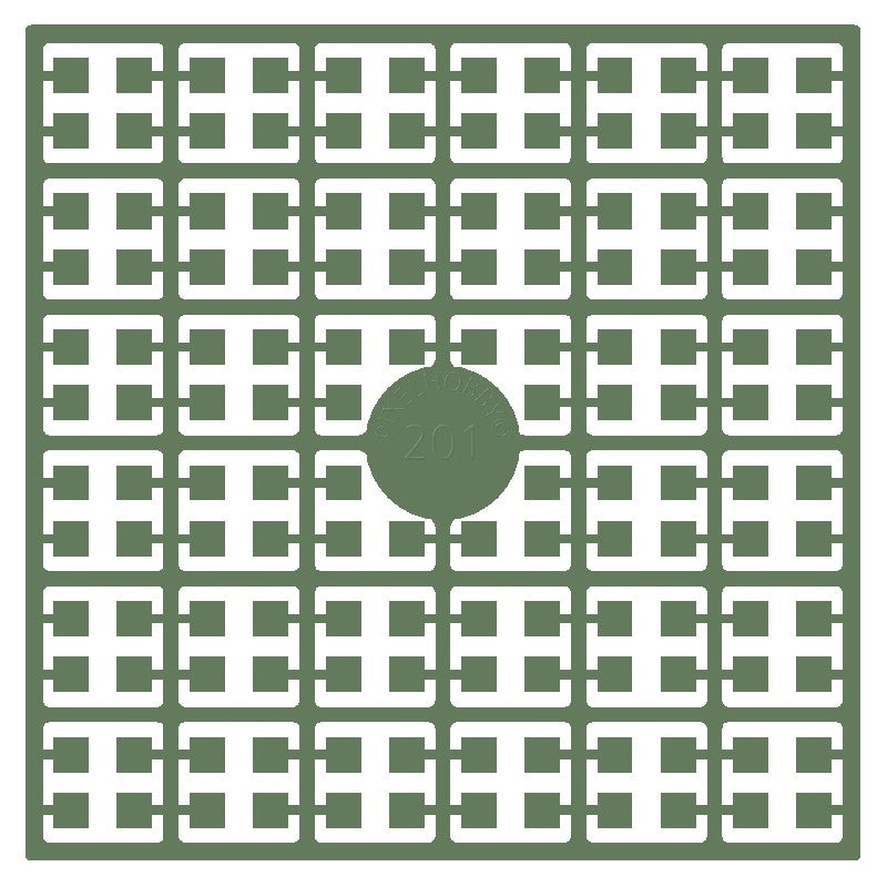 Pixelmatje - varengroen 201