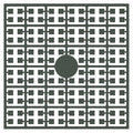 Pixelmatje - asgrauw 204