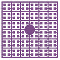 Pixelmatje - violet donker 207