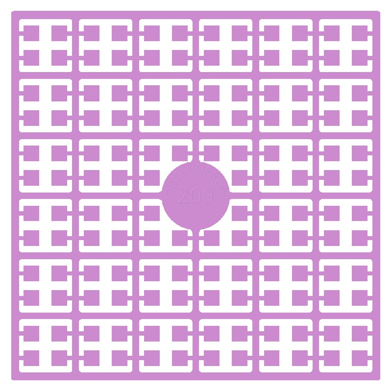 Pixelmatje - violet licht 209