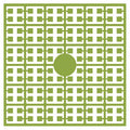Pixelmatje - mosgroen 215