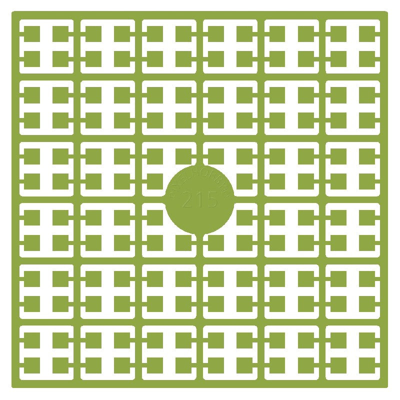 Pixelmatje - mosgroen 215