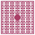 Pixelmatje - cranberryroze heel donker 218