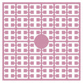 Pixelmatje - cranberryroze heel licht 223