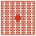 Pixelmatje - oranje 224