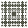 Pixelmatje - bevergrijs donker 234