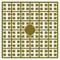 Pixelmatje - mosterdgeel donker 241