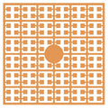 Pixelmatje - oranje licht 252