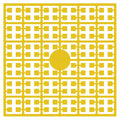 Pixelmatje - goudgeel 256