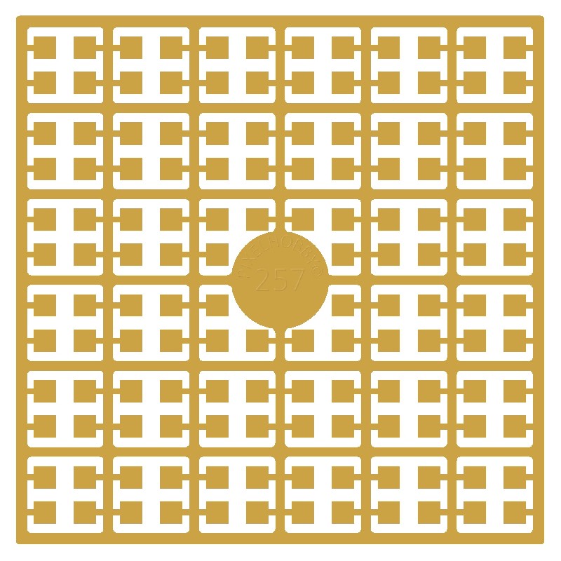 Pixelmatje - honing 257