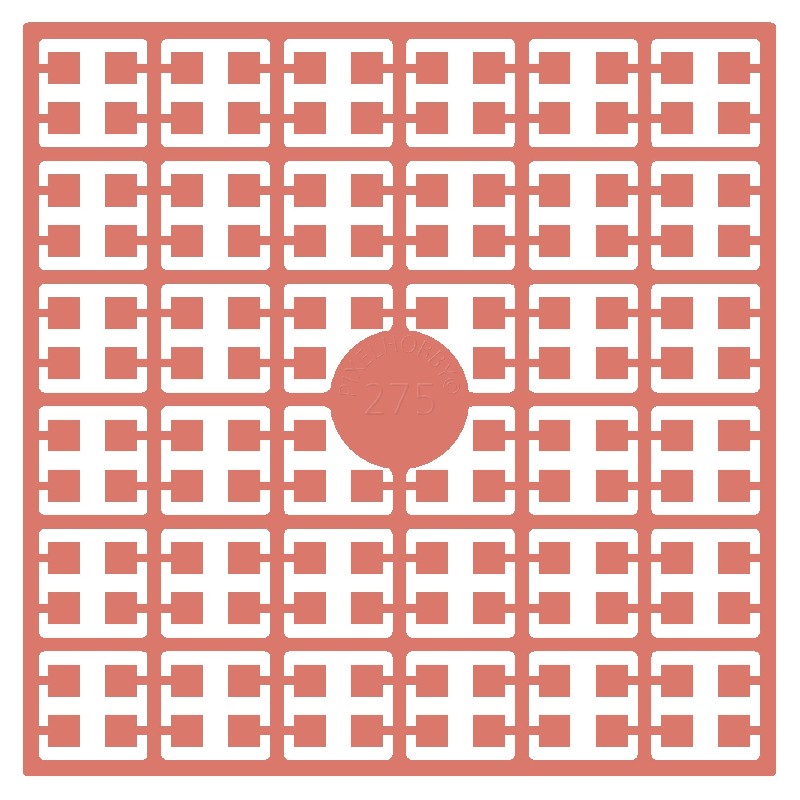 Pixelmatje - zalmroze 275