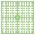 Pixelmatje - dennengroen extra licht 278