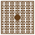 Pixelmatje - bruin 284
