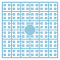 Pixelmatje - vergeetmeniet blauw 288