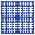 Pixelmatje - koningsblauw 293