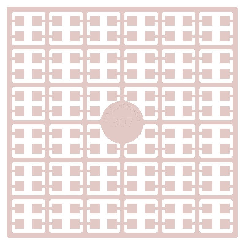 Pixelmatje - babyroze licht 307
