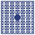 Pixelmatje - kobaltblauw 312
