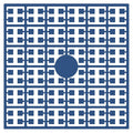 Pixelmatje - fjordblauw 314