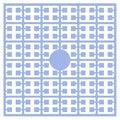 Pixelmatje - azuurblauw 315