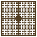 Pixelmatje - okerbruin 330