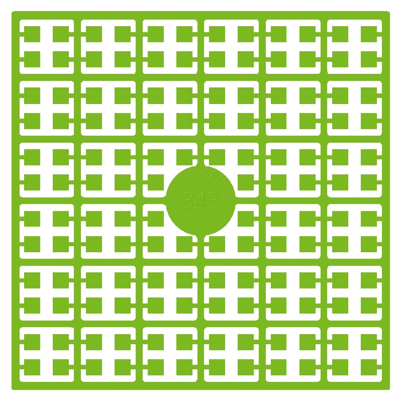 Pixelmatje - appelgroen 343