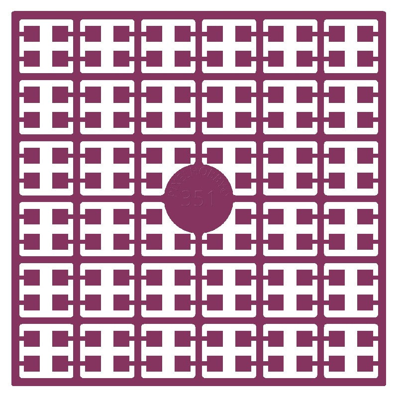 Pixelmatje - fuchsia 351