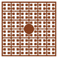 Pixelmatje - koperbruin 355