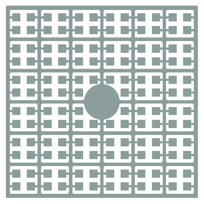 Pixelmatje - oestergrijs 359