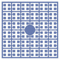 Pixelmatje - antiekblauw 362